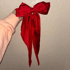 Red Hair Bow